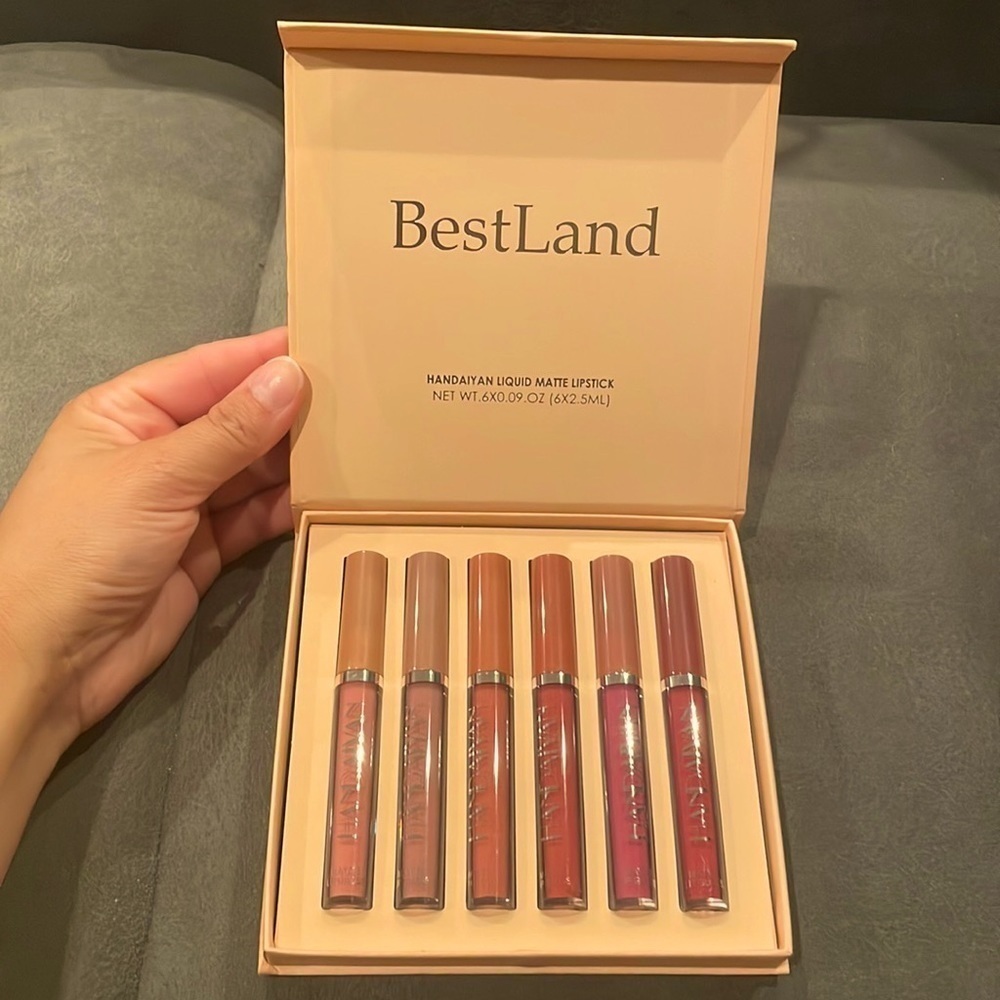 NWT WOMENS BESTLAND HANDAIYAN MATTE LIQUID LIPSTICK SET​​​​​​​​